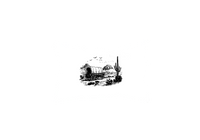 Thumbnail for Covered Wagon Desert Throw Pillow | Vintage Western Sketch Pillow | Cowboy Gift